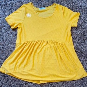 Polka dot top and Earring set